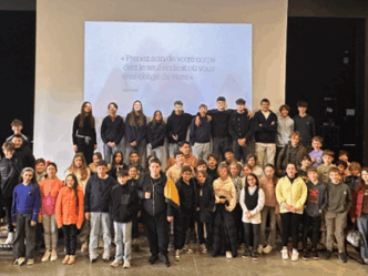 Les lycéens sensibilisent les 6è aux dangers de la sédentarité